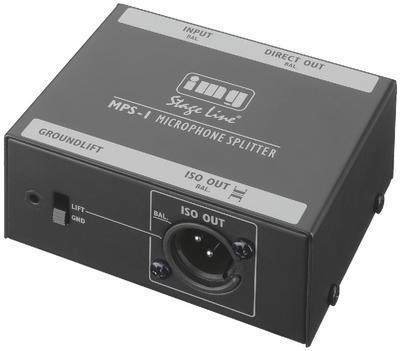 IMG Stageline MPS-1 Microphone Splitter 