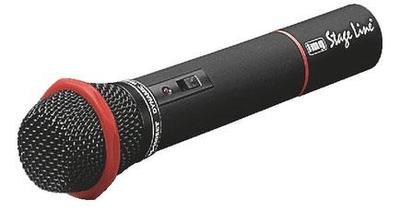 Hand-held Microphone with Integrated Transmitter