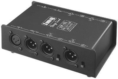 IMG Stageline LSP-102 2 Channel 3 Way Line Splitter - main image