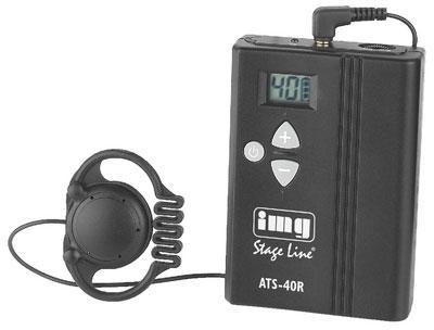 40-channel PLL Audio Receiver with Earpiece
