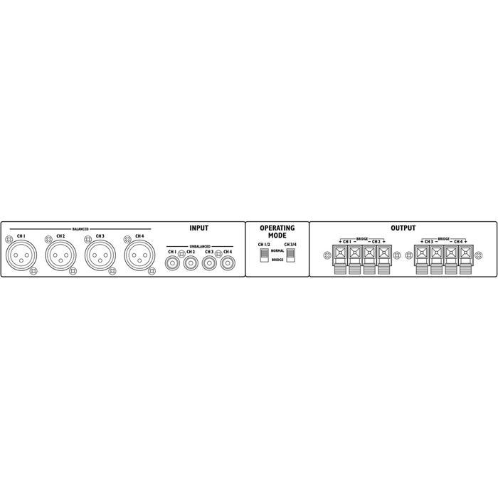 STA-450D 4-Channel Digital Amplifier  - main image