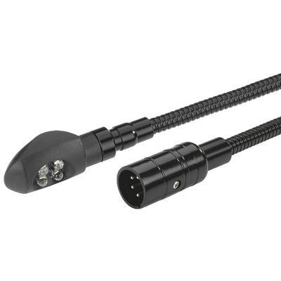 LED Gooseneck Light XLR Connection, 4-Pin XLR 40cm