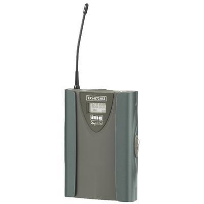 IMG Stageline TXS-872HSE Multi-Frequency Body Pack Transmitter - main image