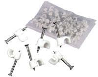 50 Telephone Cable Clips - main image