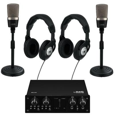 IMG Ultimate 2 Microphone Podcast Kit USB Powered