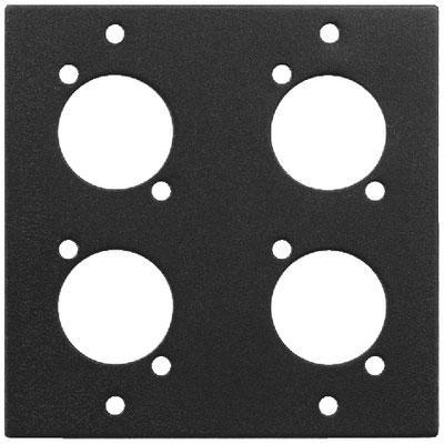 RSP-24D 19" Rack Panel System 4 x XLR Or Speakon - main image