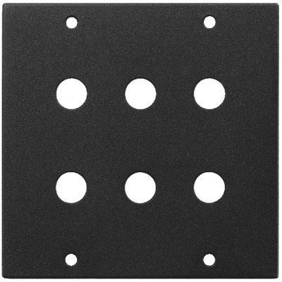 RSP-26RCA 19" Rack Panel System 6 x RCA Chassis Jack - main image