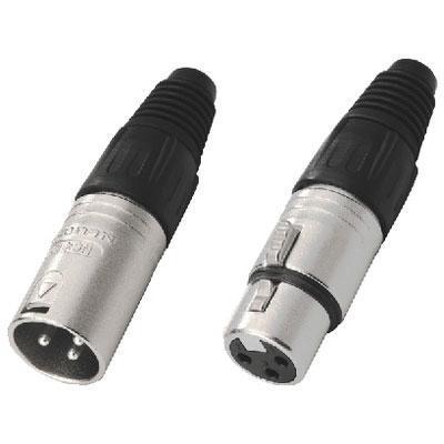 Neutrik XLR Connector, 3 Poles 3.5-8mm