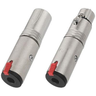 Neutrik Adapters XLR/6.3mm Stereo Inline Jack