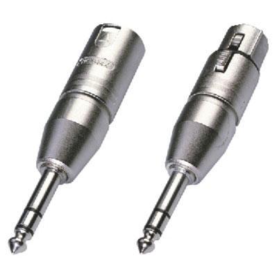 Neutrik Adapter XLR 6.3mm Stereo Plug