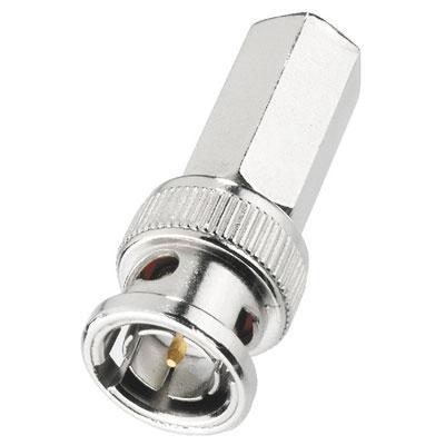 BNC Screw Plug for Cable 5mm, 50ohm