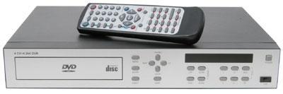 4 Channel H.264  Multiplex DVR With DVD-RW   - main image
