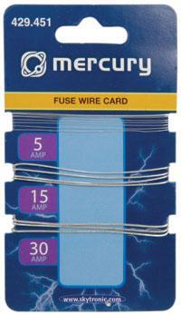 5/15/30A Fusewire Card