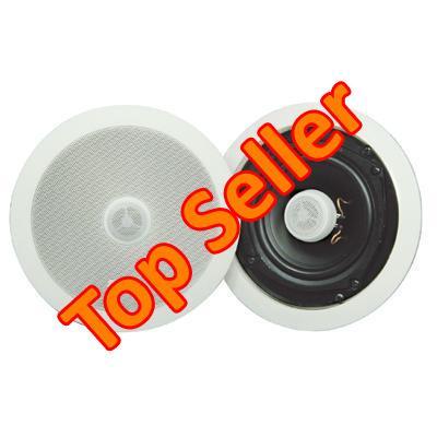 6.5" Ceiling Speakers With Directional Tweeter 100W Max - Pair