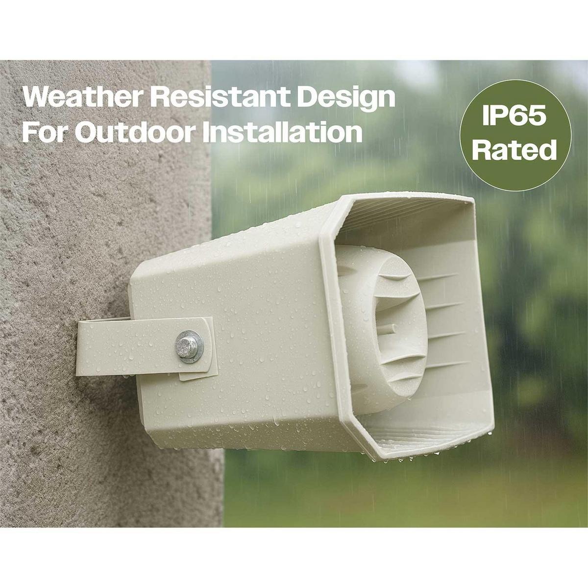 Weatherproof 100V Music Horn Speaker - 50W IP66 - main image