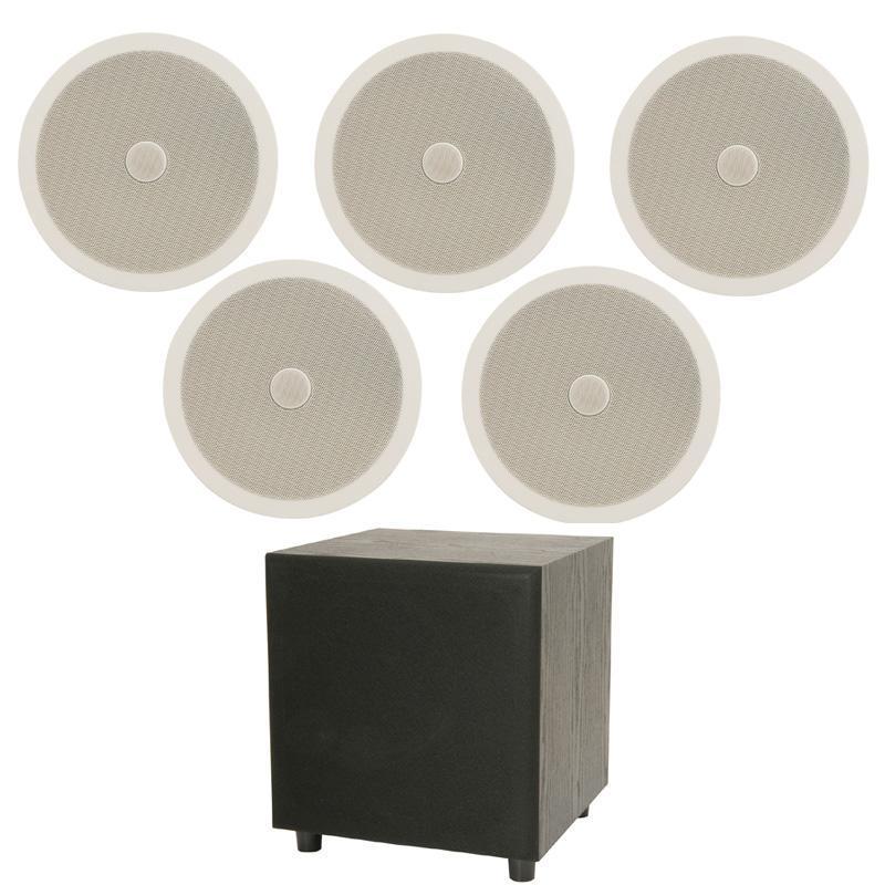 Complete 5.1 Ceiling Speaker Kit with Subwoofer - main image