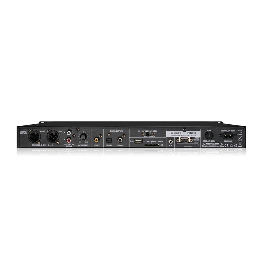 PC1000RMKII CD/MP3/SD/USB/RS232 Media and CD Player 1U - main image
