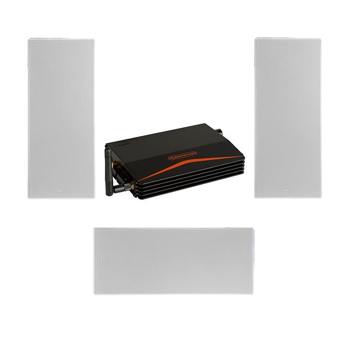 Polk Audio 3.x In Wall Speaker Pack With Amplifier - main image