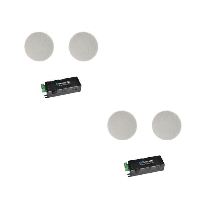 Bluetooth Amplifier 2 x 6.5 Ceiling Speakers Multi Room - main image