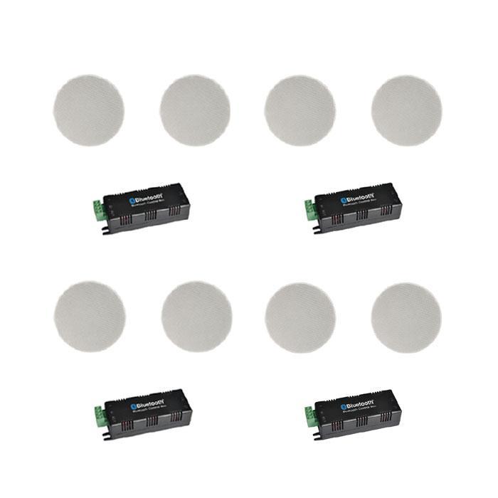 Bluetooth Amplifier 2 x 6.5 Ceiling Speakers Multi Room - main image