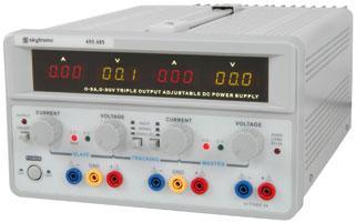 Triple Output Regulated Power Supply With Variable Outputs - main image