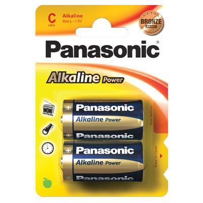 Panasonic Alkaline Bronze C Type Batteries - Pack of 2 - main image