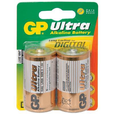 Super Alkaline 2 x D 1.5v Batteries