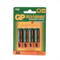 Rechargeable NiMH 4 x AA 1.2V/2500mAh Batteries