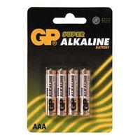 Super Alkaline 4 x AAA 1.5v Batteries - main image