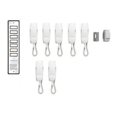 7 Way Door Entry Systen with 7 x Handsets - main image