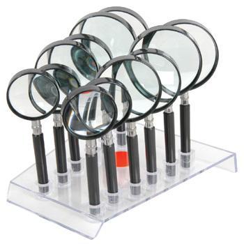 12 Piece Magnifier Set With Stand