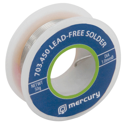 Lead Free Solder 1.0mmØ Various Weights