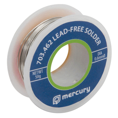 Lead Free Solder 0.6mmØ Various Weights