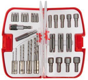 34pcs Screwdriver Bit & Drill Set