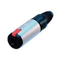 Neutrik® 6.3mm Mono/Stereo Line Socket NJ3FC6