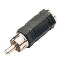 RCA Phono Plug - 3.5mm Mono Jack Socket