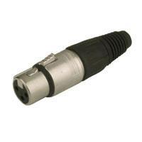 Neutrik® 3-pin Female XLR Line Socket NC3FX