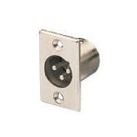 3 Pin XLR Plug Chassis - main image