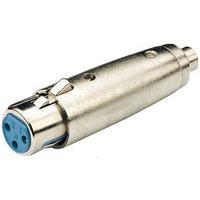 3 Pin XLR Socket To RCA Phono Socket - main image