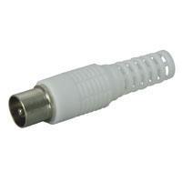 Plastic Covered Coax Plug