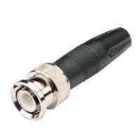 BNC Plug Solder Fitting With Plastic Cover - main image