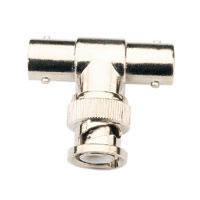 BNC T-splitter 1 x Plug - 2 x Sockets