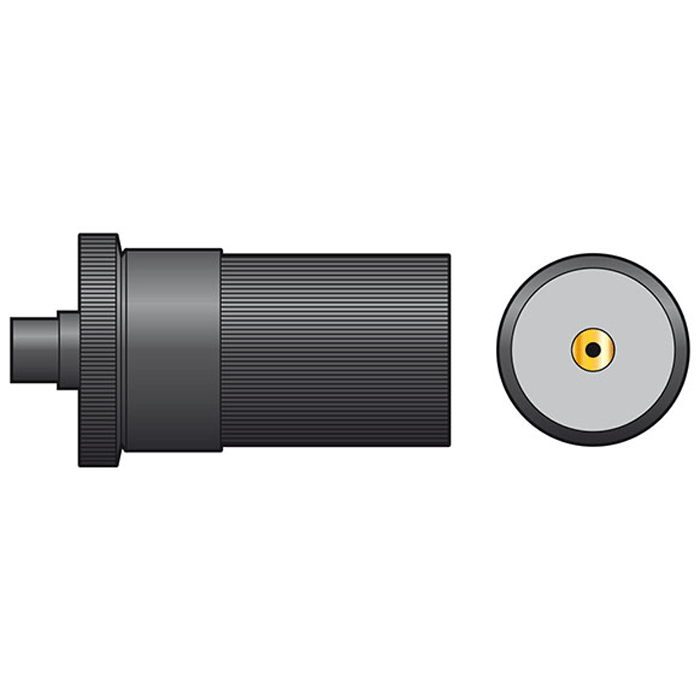 12v DC Car In Line Cigarette Lighter Socket Side And Top View - main image