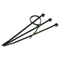 250mm x 4mm Black Cable Ties - main image