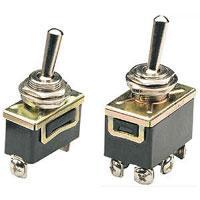 Toggle Switch 2 x On/On 250Vac 6A - main image