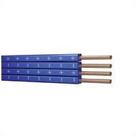 Flat Profile Speaker Cable 4 Core 1.0mm 10A Blue 50m - main image