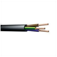 3 Core Round Mains PVC Cable 15A Black 100m - main image