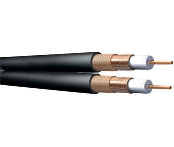 75 ohm Double Coaxial Cable