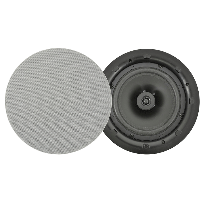 Adastra LP Series 8" 2-Way Low Profile 100V Line Ceiling Speakers With Grille