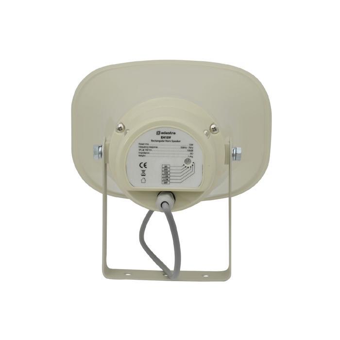 Adastra 100V or 8Ohm Rectangular Horn Speaker - main image